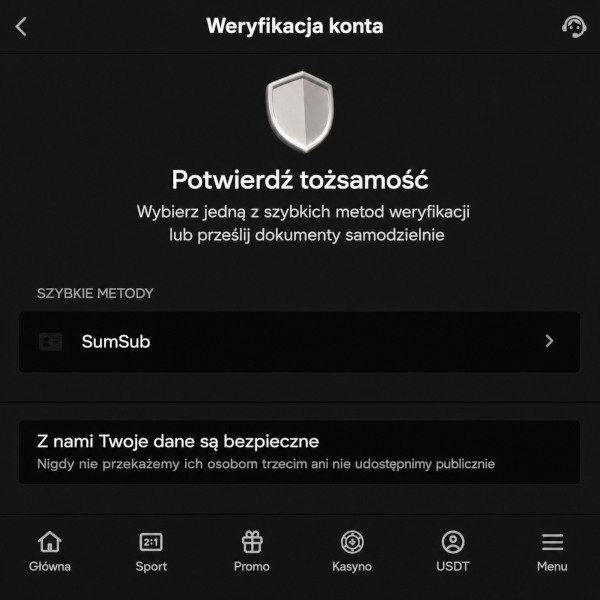 Werifikacija Parimatch przed płatnośćnymi operacijami Werifikacija Parimatch przed płatnośćnymi operacijami