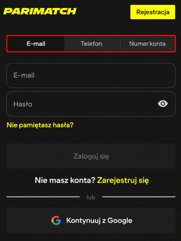 Logowanie w Parimatch: jak wejść do panelu użytkownika i rozwiązać problemy z autoryzacją Logowanie w Parimatch: jak wejść do panelu użytkownika i rozwiązać problemy z autoryzacją